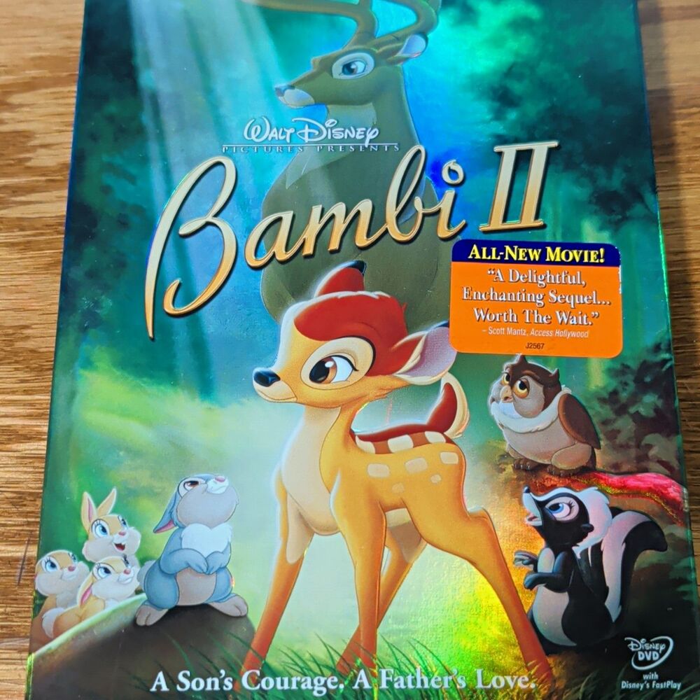 Disney Bambi II DVD Movie - Animation - Disney Franchise